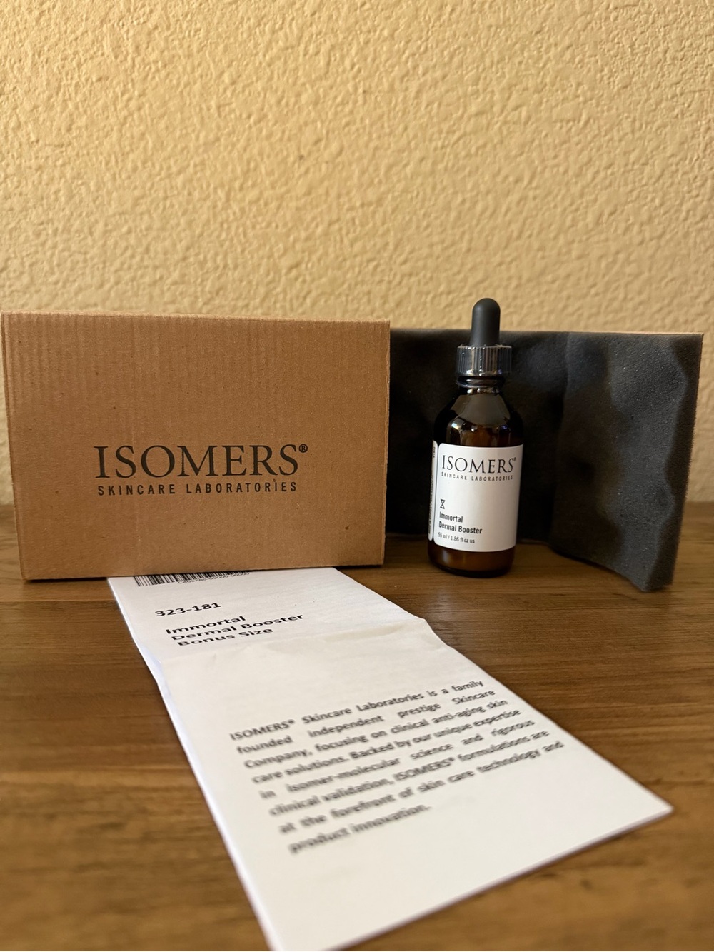 NWT Sealed ISOMERS Immortal Dermal Booster Bonus Size 55ml 1.86 oz